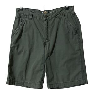 Carhartt Relaxed Fit Shorts Mens Size 32 Olive Green Casual Outdoor